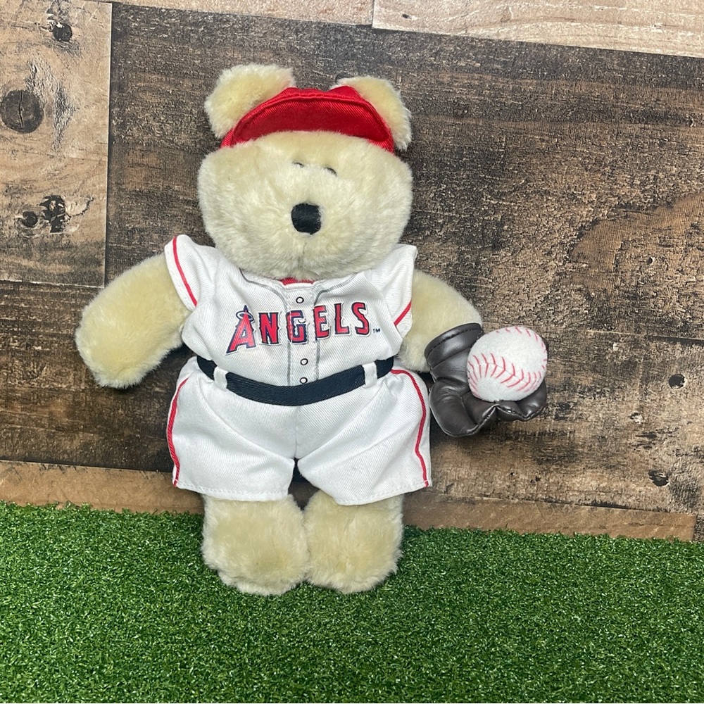 Anaheim Angels Plush Bear -‎ 2003 MLB 1st Edition 10 in